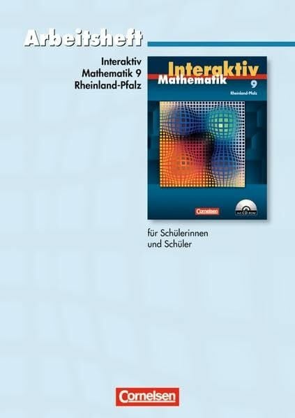 Pies, Anja Mathematik interaktiv - Rheinland-Pfalz / 9. Schuljahr - Standardarbeitsheft: Mit eingelegten Lösungen
