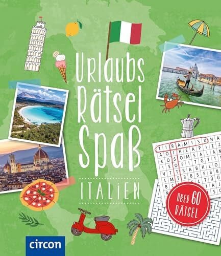 Bergmann, Isabella Urlaubsrätsel-Spaß Italien: Mein Ferienblock
