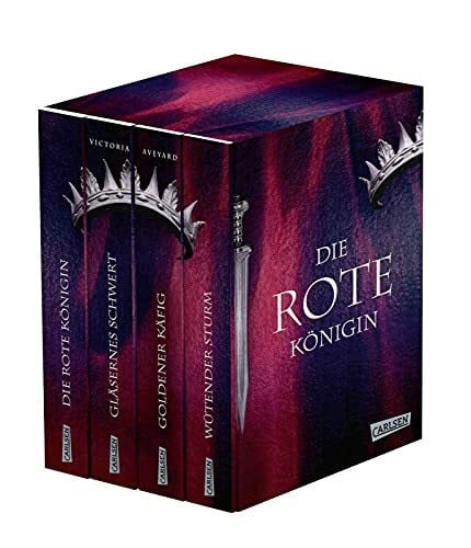 Schmitz, Birgit Die Rote Königin: Alle vier Bände im Taschenbuch-Schuber (Die Farben des Blutes): Großartige Fantasy großartig gestaltet - ein tolles Gesamtpaket!