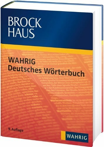 AA.VV. Von Renate Wahring Burfeind. Mit einem Lexikon der Sprachlehre. Brockhaus WAHRIG Deutsches Wörterbuch (mit DVD)
