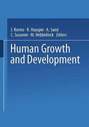 Borms, Jan Human Growth and Development