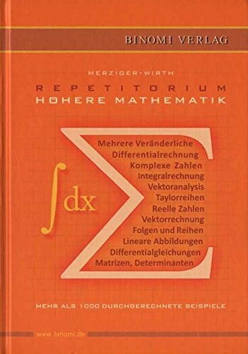 Merziger, Gerhard Repetitorium Höhere Mathematik