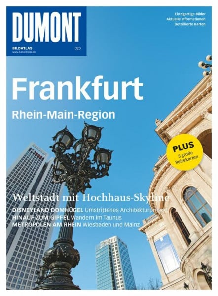 Rita Henß DuMont Bildatlas Frankfurt, Rhein-Main Region: Weltstadt mit Hochhaus-Skyline