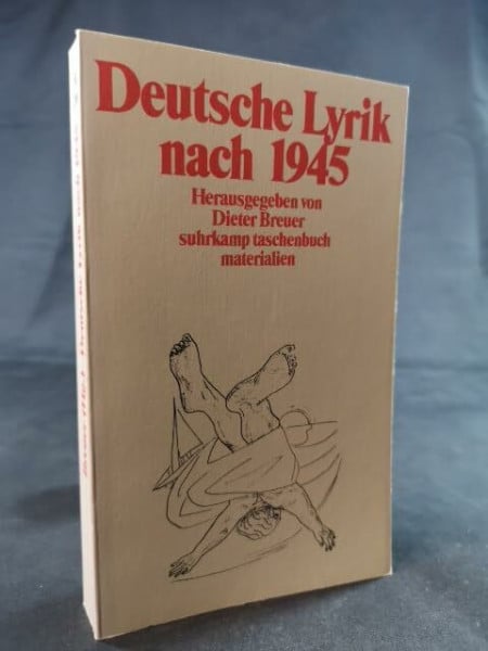 Breuer, Dieter Deutsche Lyrik nach 1945: Materialien (Suhrkamp Taschenbücher)