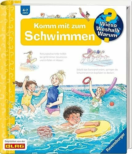 Erne, Andrea Wieso? Weshalb? Warum?, Band 26 - Komm mit zum Schwimmen (Sachbuch ab 4 Jahre - mit Klappen) (Kernreihe, 26)