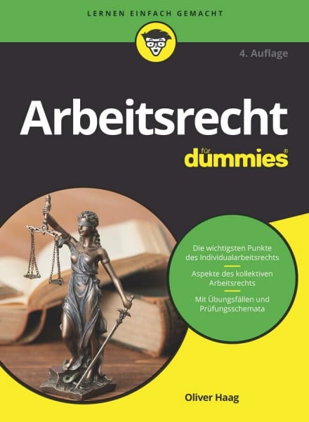 Haag, Oliver Arbeitsrecht für Dummies