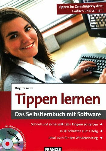 3D Tipptrainer mit Begleitbuch 'Tippen lernen'