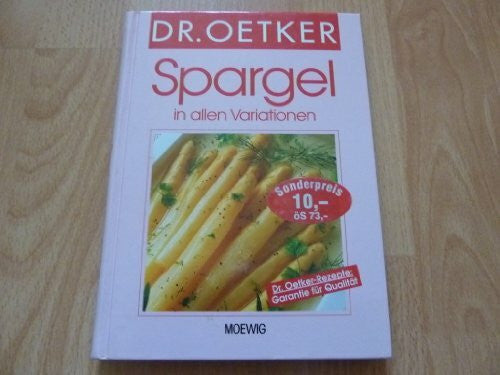 Oetker, Dr Spargel in allen Variationen