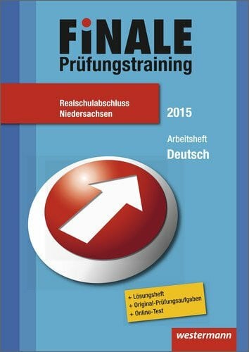 Stöveken, Harald Finale - Prüfungstraining Realschulabschluss Niedersachsen: Prüfungstrainig / Arbeitsheft Deutsch 2015 mit Lösungsheft