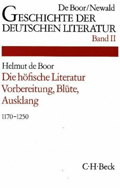Hennig, Ursula Geschichte der deutschen Literatur von den Anfängen bis zur Gegenwart, Bd.2, Die höfische Literatur: Vorbereitung, Blüte, Ausklang (1170-1250)