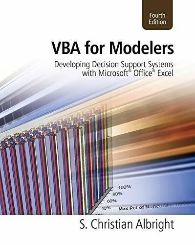 Albright, S. (Indiana University, School of Business (Emeritus)) VBA for Modelers: Developing Decision Support Systems (with Microsoft (R) Office Excel (R) Printed Access Card): Developing Decision Support Systems (with Microsoft® Office Excel® Printed Ac