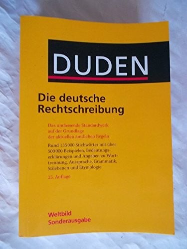 Weltbild DUDEN - Die deutsche Rechtschreibung 26. Auflage