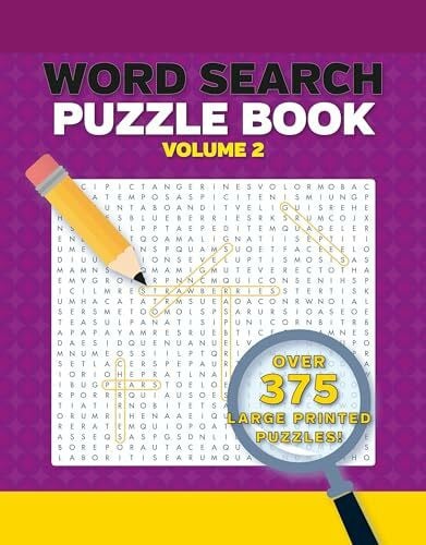 DK Word Search Puzzles Large Print Volume 2 2nd Edition