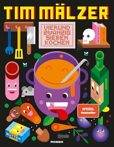 Mälzer, Tim Vierundzwanzigsieben kochen: Mit über 100 Rezepten, in hochwertiger Ausstattung mit Lesebändchen