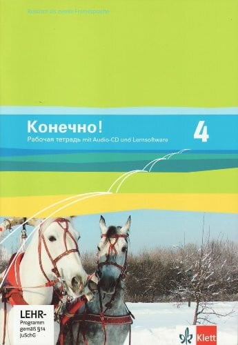 Brosch, Monika Konetschno! 4: Arbeitsheft mit Audios 4. Lernjahr (Konetschno!. Russisch als 2. Fremdsprache. Ausgabe ab 2008)