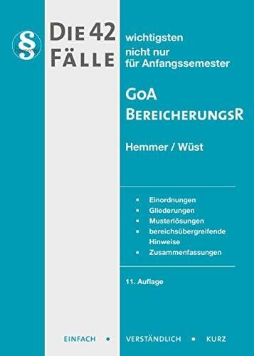 d'Alquen, Clemens Die 42 wichtigsten Fälle GoA/Bereicherungsrecht (Skripten - Zivilrecht)