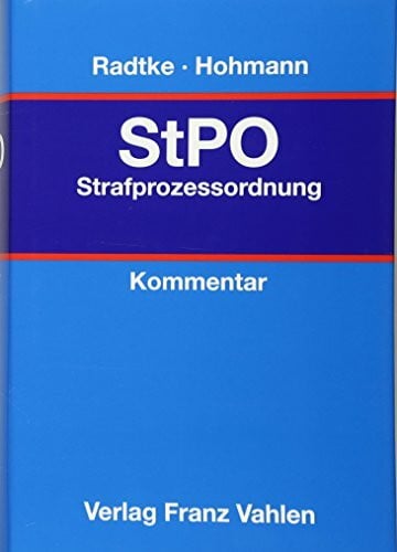 Ullenbruch, Thomas Strafprozessordnung
