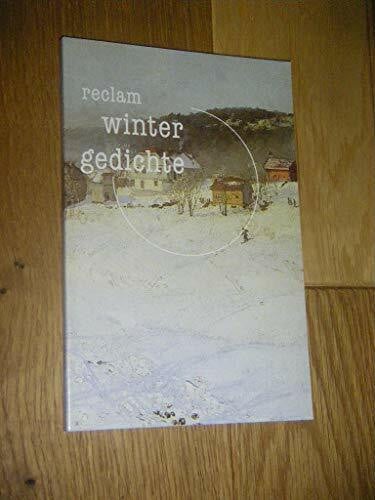 Schmidjell, Christine Wintergedichte (Reclams Universal-Bibliothek)