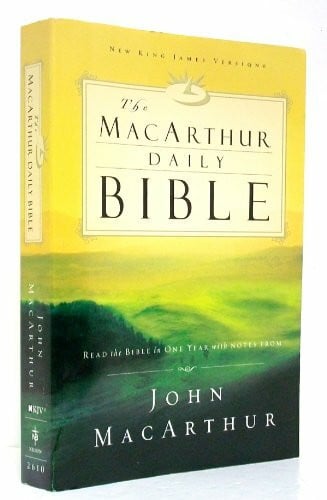 Thomas Nelson Publishers Macarthur Daily Bible: Read Through the Bible in One Year, With Notes from John Macarthur