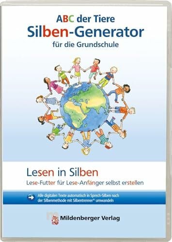 Treiber, Heike ABC der Tiere – Silben-Generator für die Grundschule (CD-ROM), Einzellizenz: Lese-Futter für Lese-Anfänger selbst erstellen