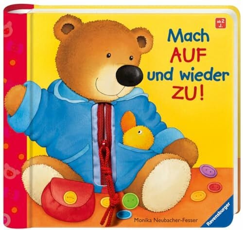 Grimm, Sandra Mach auf und wieder zu!: Fühl- und Spielbuch