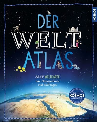 Herrmann, Heike Der Weltatlas: mit herausnehmbarer Welt- und Europakarte zum Wenden - für Kinder ab 8 Jahre