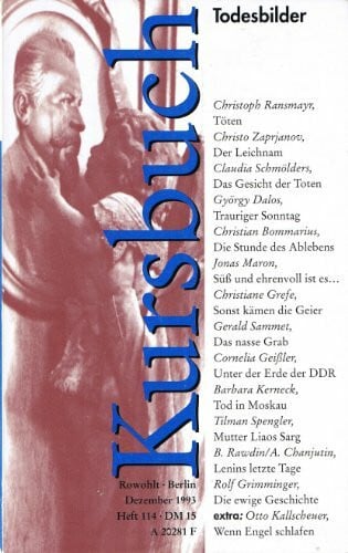 Spengler, Tilman Todesbilder. Kursbuch, Heft 114
