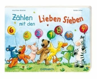 Völker, Kerstin Zählen mit den Lieben Sieben (Bücher für die Kleinsten)