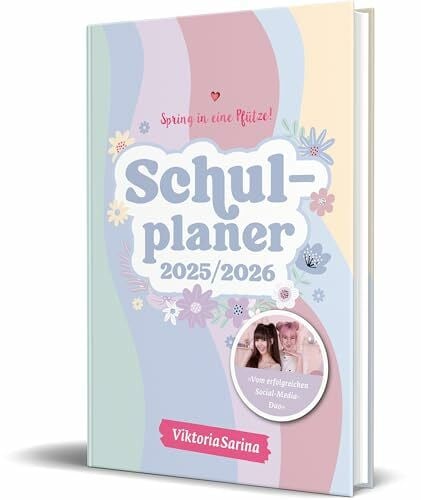 ViktoriaSarina Spring in eine Pfütze! Schulplaner 2025/2026: von ViktoriaSarina