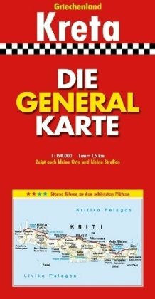 Mair, GENERALKARTEN Die Generalkarte Kreta 1:150 000