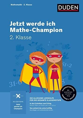 Scholz, Barbara Jetzt werde ich Mathe-Champion 2. Klasse: Mathematik 2. Klasse (Wissen-Üben-Testen)