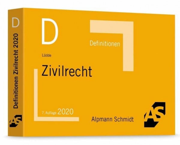 Lüdde, Jan Stefan Definitionen Zivilrecht