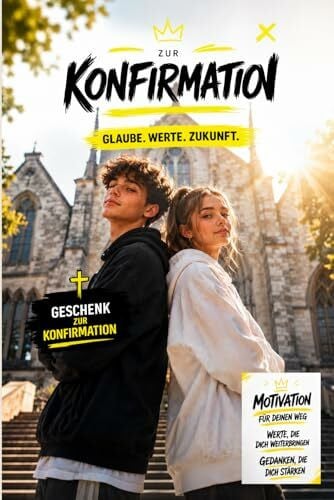 Lindner, Dr. Dominic Zur Konfirmation - Glaube Werte, Zukunft: Christliches Geschenk zur Konfirmation, Firmung & Kommunion | Glaube, Gott, Jesus, Kirche, Werte & Zukunft für Teenager