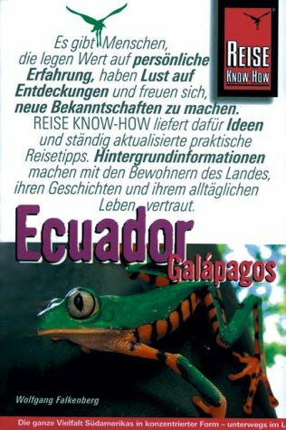 Falkenberg, Wolfgang Ecuador & Galápagos (Reise Know-How)