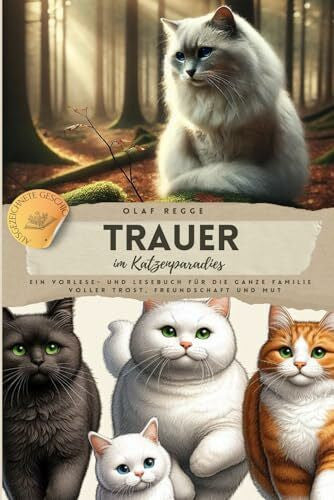 Regge, Olaf Trauer im Katzenparadies - Herzerwärmende Geschichten über Katzen die Abschied nehmen - Trauer, Hoffnung und neue Anfänge: Ein Vorlese- und Lesebuch ... Katzen - Die Paradieskatzenserie, Band 5)