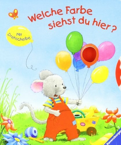 Schuld, Kerstin M. Welche Farbe siehst du hier?: Mit Drehscheibe