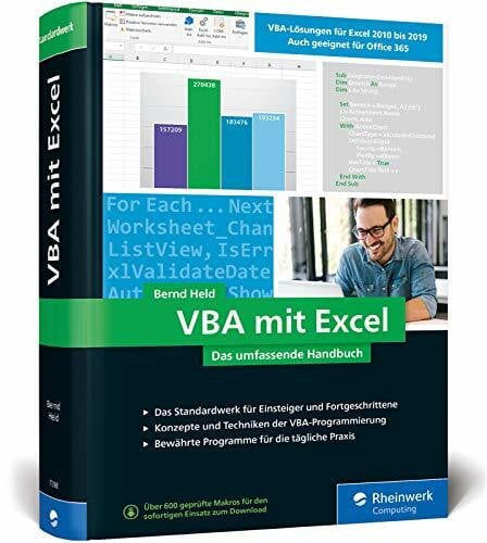 Held, Bernd VBA mit Excel: Das umfassende Handbuch für Einsteiger und fortgeschrittene Anwender