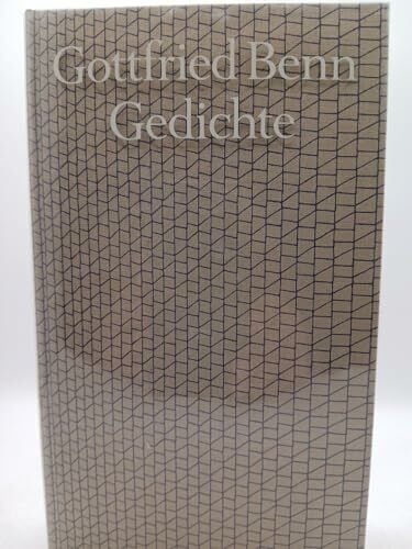 Benn, Gottfried Sämtliche Gedichte