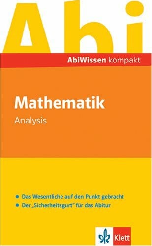 Janka, Werner AbiWissen kompakt Mathematik. Analysis. (Lernmaterialien)
