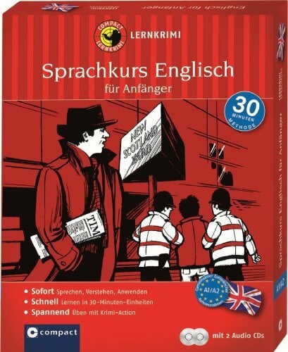 Romer, Alison Englisch für Anfänger: Für Anfänger & Wiedereinsteiger A1/A2: Spannend Sprachen lernen. Text in Englisch. Niveau A1/A2 (Compact Lernkrimi Sprachkurs)
