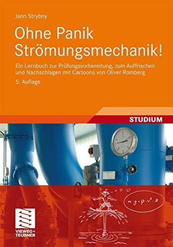 Romberg, Oliver Ohne Panik Strömungsmechanik!: Ein Lernbuch zur Prüfungsvorbereitung, zum Auffrischen und Nachschlagen mit Cartoons von Oliver Romberg