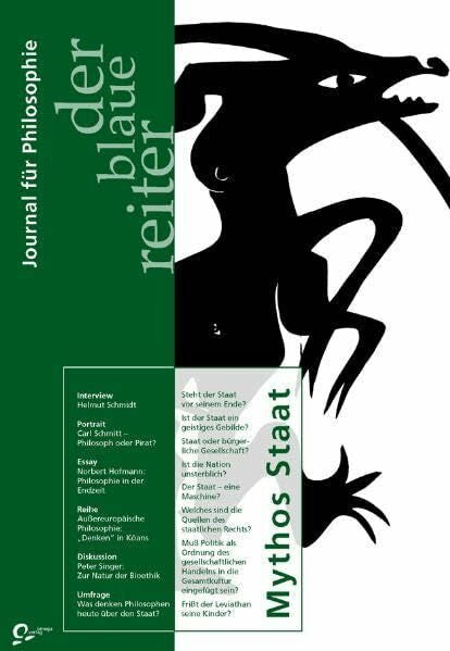 Fetscher, Iring Der blaue reiter, Journal für Philosophie, Nr.7, Mythos Staat