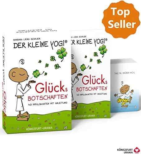 Barbara Liera Schauer Der Kleine Yogi. Glücksbotschaften: Set mit Booklet und 40 Impulskarten (Glückskarten, Glück)