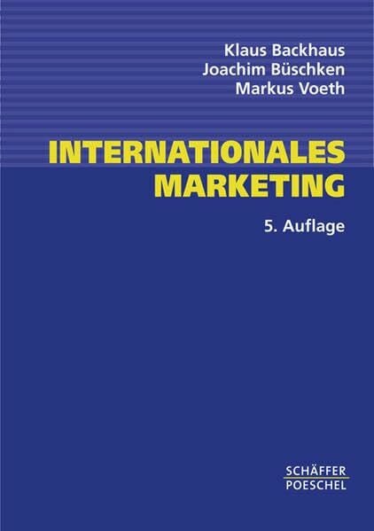 Voeth, Markus Internationales Marketing