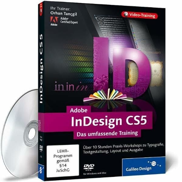 Tançgil, Orhan Adobe InDesign CS5: Das umfassende Training