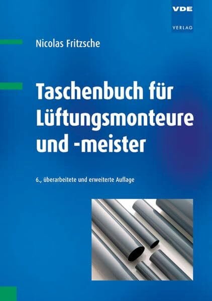 Fritzsche, Nicolas Taschenbuch für Lüftungsmonteure und -meister