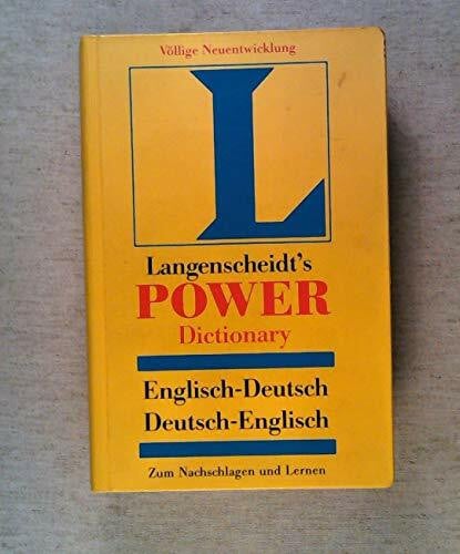 Unknown Langenscheidt's Power Dictionary, Englisch