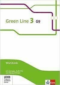 Autorenteam Green Line 3. G9 Ausgabe ab 2015. Workbook mit Lösungen, 2 Audio-CDs und Übungssoftware. Klasse 7
