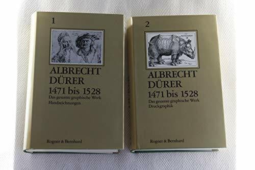 DÜRER, ALBRECHT. Das gesamte graphische Werk. Band 1: Handzeichnungen / Band 2: Druckgraphik