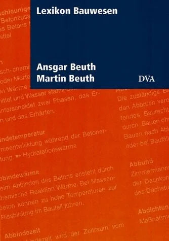 ansgar und martin beuth Lexikon Bauwesen